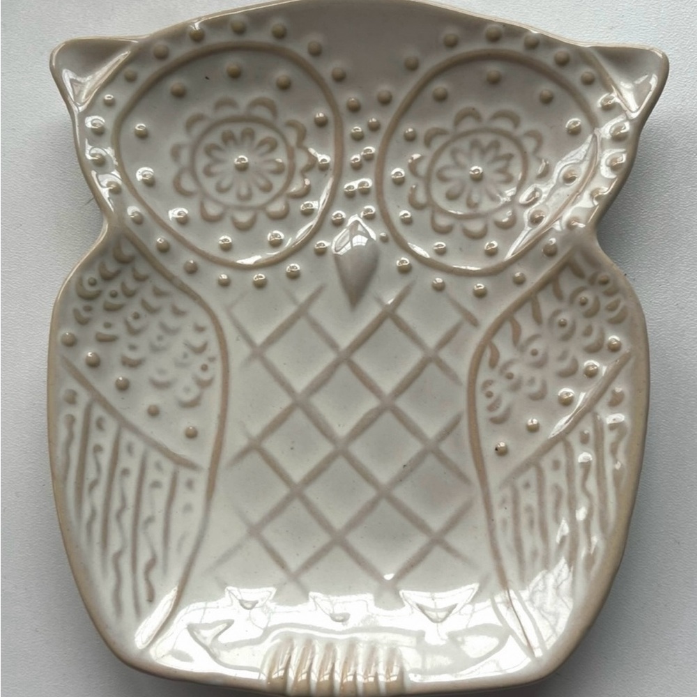 Decorative Owl Plate Tray